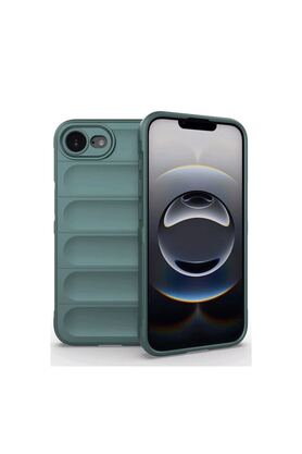 Ethab Ticaret Glb-Stl41414 İphone 16E Kılıf Optimum Silikon - Koyu Yeşil