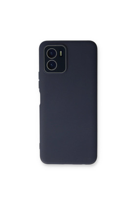 Evimdeyokyok Vivo Y15S Kılıf Lansman Glass Kapak - Lacivert