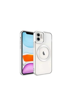 Evimdeyokyok Apple İphone 11 Kılıf Kross Magneticsafe Kapak - Gümüş