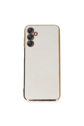 Ethab Ticaret Glb-Stl41414 Samsung Galaxy M14 5G Kılıf Volet Silikon - Beyaz