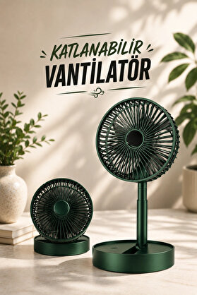 Mercansa Soğutucu Vantilatör Telefon Standlı Mini Fan