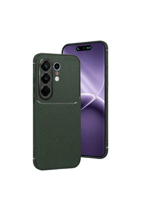Evimdeyokyok Tecno Camon 50 Pro 5G Auto Focus Karbon Kapak - Koyu Yeşil