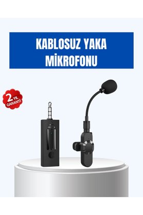Ethab Giyim Bluetooth 5.2 Destekli Gürültü Önleyici Kablosuz Mikrofon - Glst7963-7379