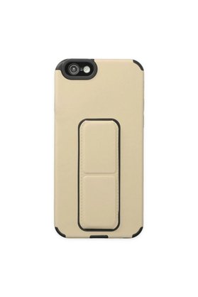 Ethab Ticaret Glb-Stl41414 İphone 6 Kılıf Mega Standlı Silikon - Gold