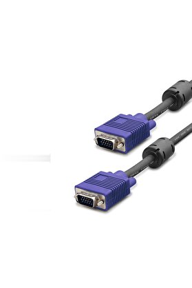 Evi̇mdeyokyok Vga Kablo Od 7.3 Mm 3 M Si̇yah Mavi̇ Hdx7783