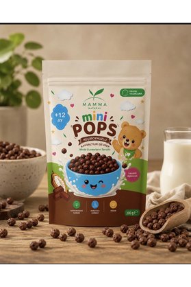 Mamma Emada Mamma Mini Pops Kahvaltılık Gevrek 200gr
