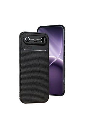 Evimdeyokyok Tecno Spark Slim 5G Auto Focus Karbon Kapak - Siyah
