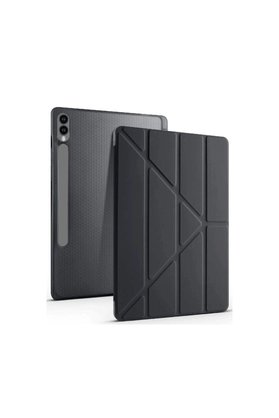 Ethab Ticaret Glb-Stl41414 Samsung Galaxy X510 Tab S9 Fe 11 Kılıf Kalemlikli Mars Tablet Kılıfı - Siyah