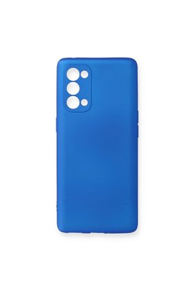Ethab Ticaret Glb-Stl41414 Samsung Galaxy A03S Kılıf Liva Lens Silikon - Mavi