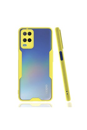 Evimdeyokyok Oppo A54 4G Kılıf Platin Silikon - Sarı