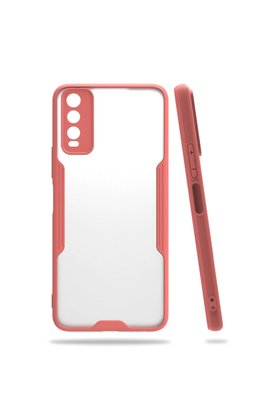 Evimdeyokyok Vivo Y11S Kılıf Platin Silikon - Pembe