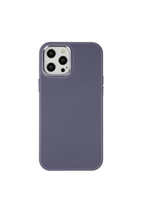 Ethab Ticaret Glb-Stl41414 Samsung Galaxy S21 Plus Kılıf Nano İçi Kadife Silikon - Mor