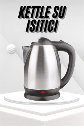 Semel Yeni Nesil Saplı Uzun Ömürlü Paslanmaz Çelik Su Isıtıcı Kettle