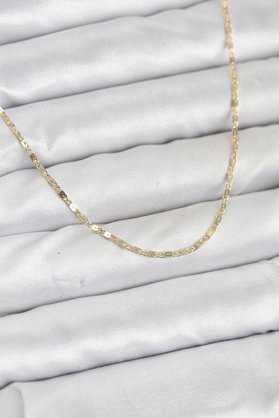 Ethab Giyim Cm 14K Gold Renk Ezme Zincir Model 60 Cm Kadın Kolye 5886 - Glst9858-5156