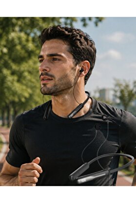 Ethab Giyim Ses Değiştirme Özellikli Boyun Askılı Bluetooth Spor Kulaklığı - Glst3873-8059