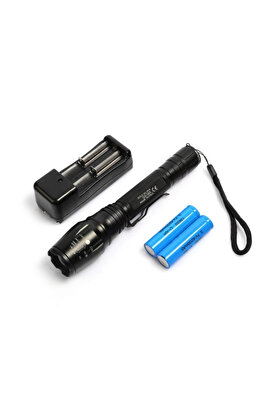 Evimdeyokyok Gold Silver Gs-585 T6 Led 10W Metal Feneri