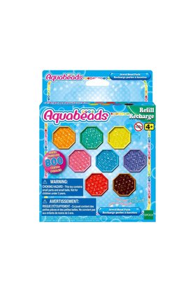 Ethab Ticaret 31520 Epoch Aquabeads Kristal Boncuk Paketi - Yedek Paket, 800 Parça +4 Yaş - 1 Adet
