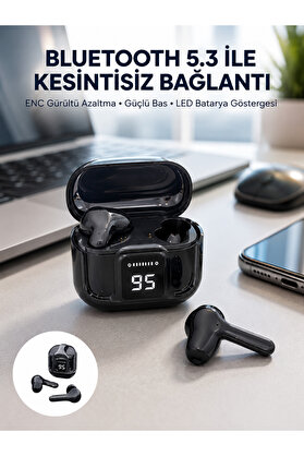 Asa Store Yeni Nesil Ultrapods Pro Bluetooth Kulaklık Extra Bass Yüksek Mikrofon Kalitesi