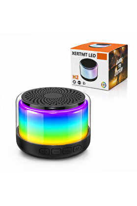 Go İthalat Bt - Sd - Usb Şarjlı Rgb Işıklı Bluetooth Wireless Speaker Hoparlör 3W Pl-4675 () Glbl-Stl57839