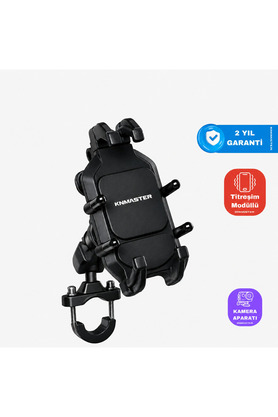 Knmaster TT-860 Titreşim Engelleyicili Tüm Motosikletlere Uyumlu Telefon Tutucu