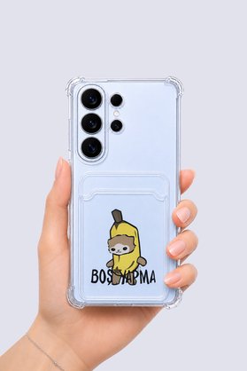 Geneloem Samsung Galaxy S26 Ultra Kartlıklı Boş Yapma Desenli Kılıf
