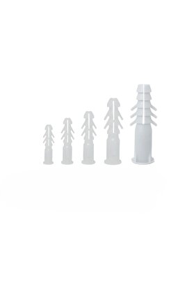 Evi̇mdeyokyok 500 Adet 12 Mm Plasti̇k Dübel