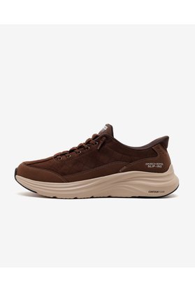 SKECHERS Contour Foam - Calvoro - Cozy FIT Erkek Kahverengi Spor Ayakkabı 233290 Choc