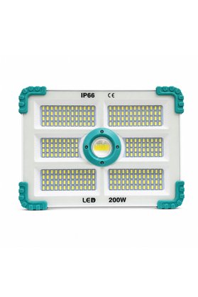 Evimdeyokyok 200W Işık Gücü 3.000 Lümen Solar Güneş Enerjili Şarjlı Lamba Wt-738