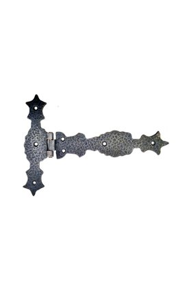 Ethab Ticaret Glb-Stl41414 Antika Tarz Dekoratif Pirinç Kuyruklu Zambak Menteşe - 175X248 Mm, Oksit
