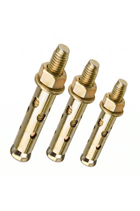 Evi̇mdeyokyok 20 Adet 12X90 Mm Gömlekli̇ Çeli̇k Dübel