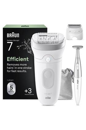 Braun Silk·épil 7 Epilatör Islak ve Kuru Kalıcı Pürüzsüz Cilt 7-241