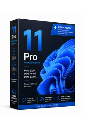 Windows 11 Pro Key – Lisans Anahtarı (TR/EN)