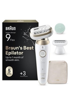 Braun Silk·épil 9 Flex Epilatör Islak ve Kuru Kalıcı Pürüzsüz Cilt 9-071 3D