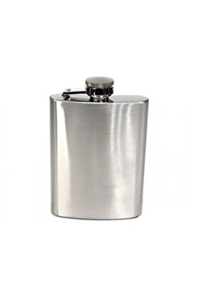Ethab Ticaret Glbl-Tstil4136 6 Oz Çelik Cep İçki Kanyak Matarası