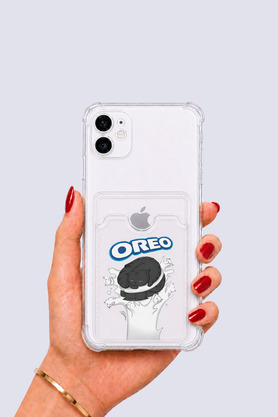 Ethab Giyim İphone 12 Kartlıklı Oreo Desenli Kılıf - Glst8429-9818