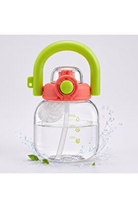 Ethab Ticaret Glbl-Tstil4136 Sporcu Matarası - 600 Ml - Bpa İçermez - Sızdırmaz Kapaklı