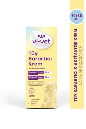 Vi-vet Tüy Sarartıcı Krem 70 Ml-35ml