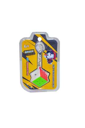 Ethab Ticaret 2192 Qy Speed 3X3 Flat Küp Anahtarlık - Başel Toys - 1 Adet