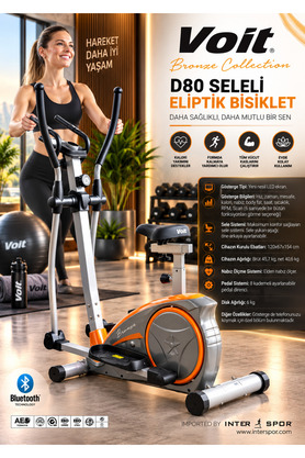 Voit D80 Seleli Manyetik Eliptik Bisiklet