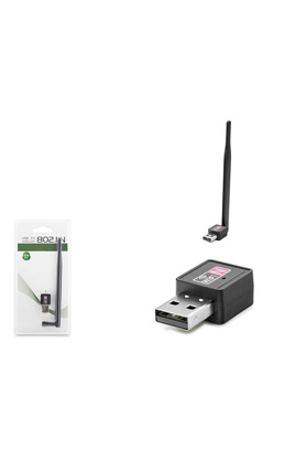 Evi̇mdeyokyok Usb Wi̇fi̇ Adaptör 150 Mbps - Si̇yah Lv-Uw02T