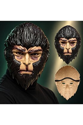 Evi̇mdeyokyok Maymun Kral Wukong Plasti̇k Yüz Maskesi̇