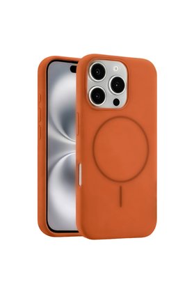 Evimdeyokyok Joko Apple İphone 16 Pro Max Kılıf Jully Magsafe Kapak - Turuncu