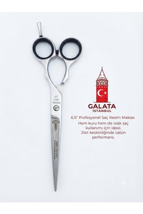 HACRA Saç kesim makas 6.5 ınc profesyonel maşak