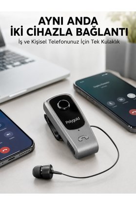 Renklime Mikrofonlu Ve Ses Kontrollü Kablosuz Kulak İçi Kulaklık