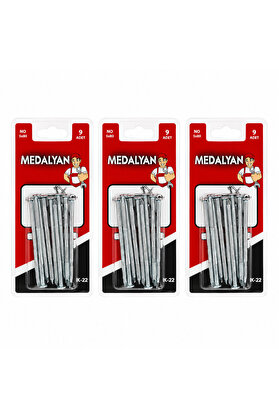 Go İthalat 108 Adet 5X80 Beton Çelik Çivi 12X9Pcs () Glbl-Stl57839