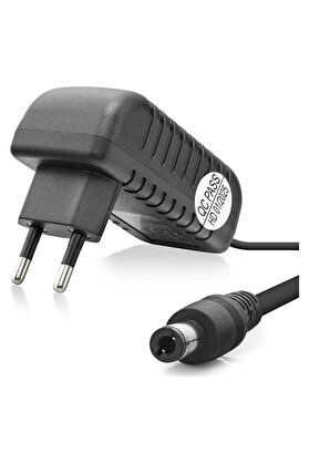 Evi̇mdeyokyok Modem Router Adaptörü 12W 12V 1A 5.5X2.5 Mm Si̇yah Hd767