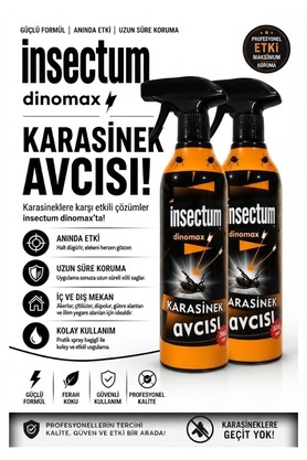 Avcı İnsectum Dinomax Karasinek Avcısı 500 Ml X 2 Adet