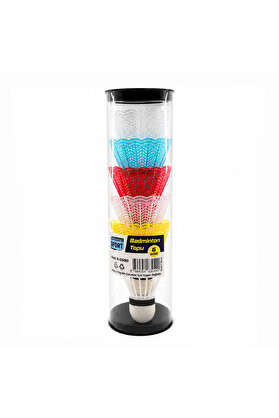 Go İthalat 6Pcs Renkli Badminton Topu () Glbl-Stl57839