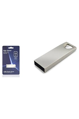 Evi̇mdeyokyok 64M 64 Gb Usb 2.0 Metal Gövde Flash Bellek