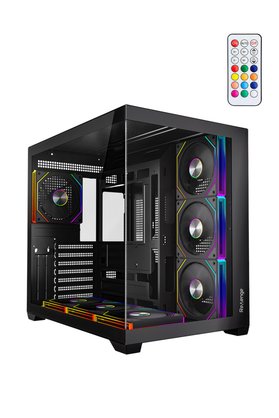 Revenge Kumandalı Supernova 7x Argb Fanlı Atx Temperli Cam Panel Akvaryum Usb 3.0 Gaming Bilgisayar Kasası